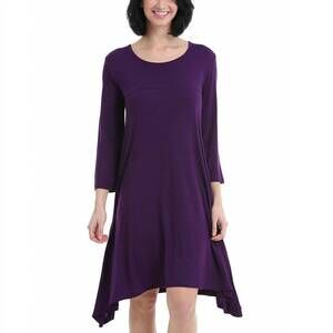 NEW MALABAR BAY amalfi dress in plum